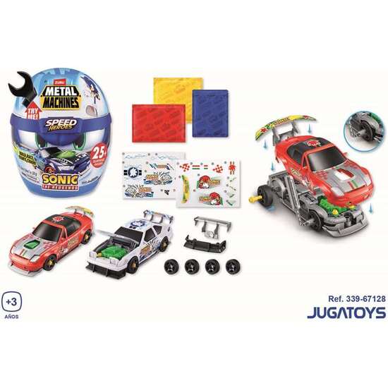 CASCO METAL MACHINES SONIC SPEED HERO, MONTA TU PROPIO COCHE image 1