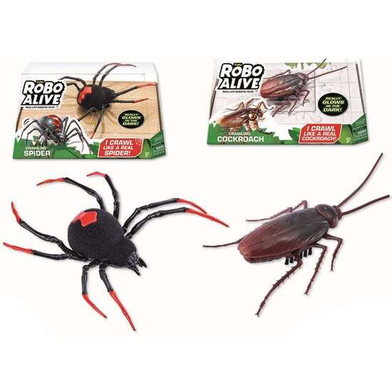 FIGURA ARAÑA O CUCARACHA ROBO ALIVE - MODELOS SURTIDOS image 0