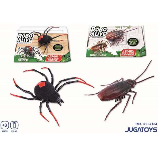 FIGURA ARAÑA O CUCARACHA ROBO ALIVE - MODELOS SURTIDOS image 1