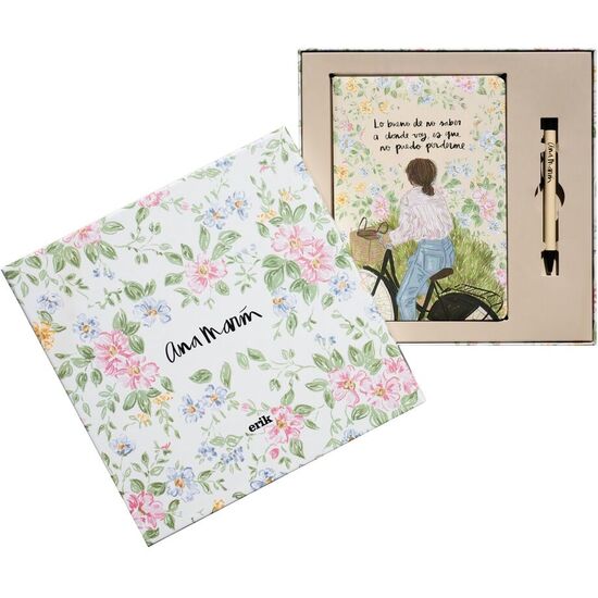 SET CUADERNO A5 + BOLIGRAFO ANA MARIN image 2