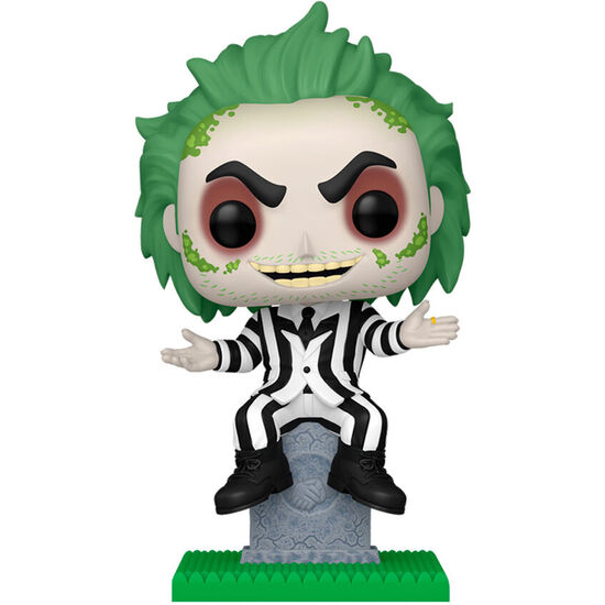 FIGURA POP BITELCHUS BEETLEJUICE ON TOMBSTONE image 1