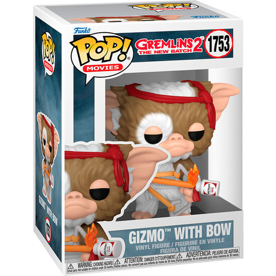 FIGURA POP GREMLINS 2 THE NEW BATCH GIZMO WITH BOW image 0