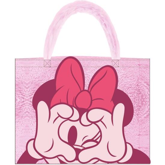 BOLSA SHOPPING PELUCHE MINNIE image 0