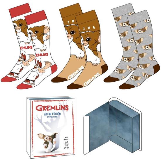 PACK CALCETINES 3 PIEZAS GREMLINS image 0