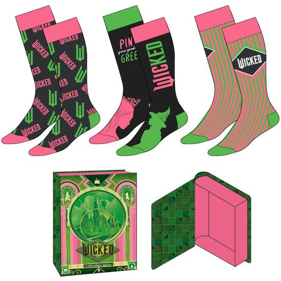 PACK CALCETINES 3 PIEZAS WICKED image 0