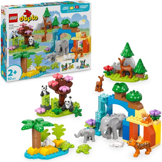 FAMILIAS FAUNA SALVAJE LEGO DUPLO image 0