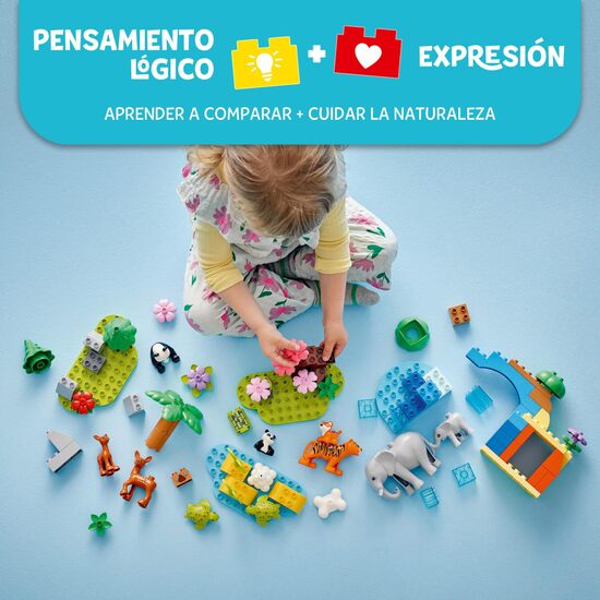 FAMILIAS FAUNA SALVAJE LEGO DUPLO image 2