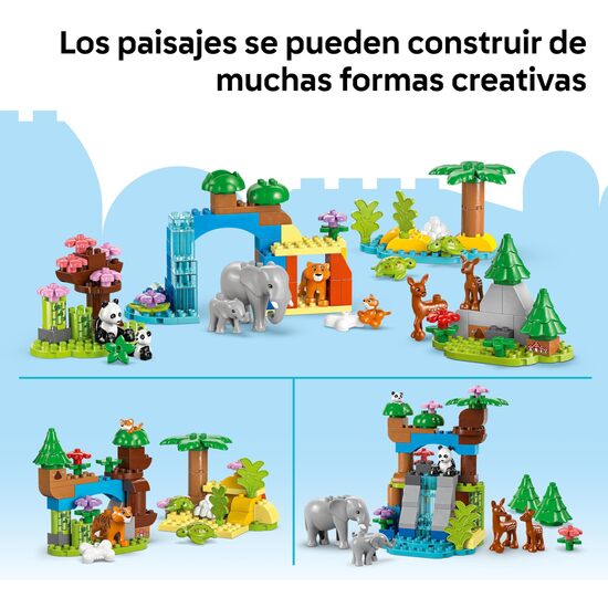 FAMILIAS FAUNA SALVAJE LEGO DUPLO image 5