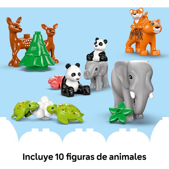 FAMILIAS FAUNA SALVAJE LEGO DUPLO image 6
