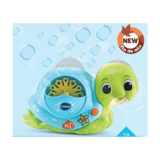 TORTUGA PARA EL BAÑO BABY BURBUJAS 13,5X21,6X8,3 CM image 5