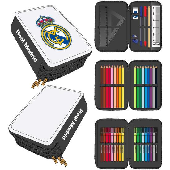 PLUMIER CON ACCESORIOS GIOTTO REAL MADRID image 0