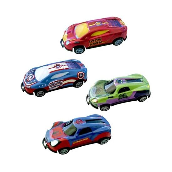 PACK 4 FLIP CARS MARVEL image 1
