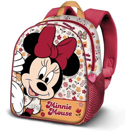 MOCHILA 3D FLOWERED MINNIE DISNEY 31CM image 0