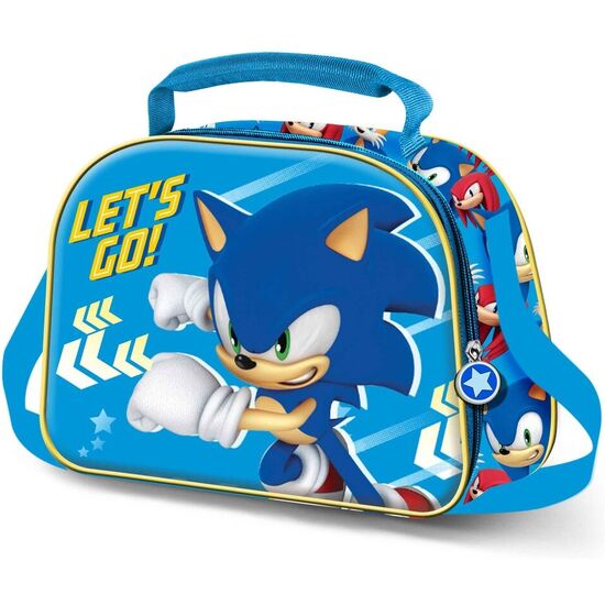 BOLSA PORTAMERIENDAS 3D GO SONIC THE HEDGEHOG image 0