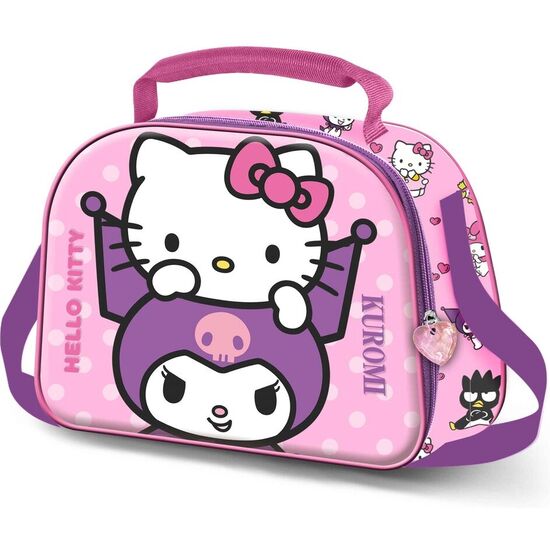 BOLSA PORTAMERIENDAS 3D PLAYFUL HELLO KITTY image 0