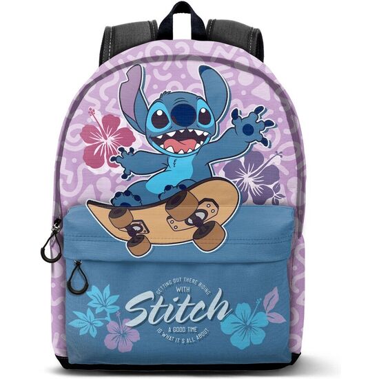 MOCHILA SKATE STITCH DISNEY 44CM ADAPTABLE image 0