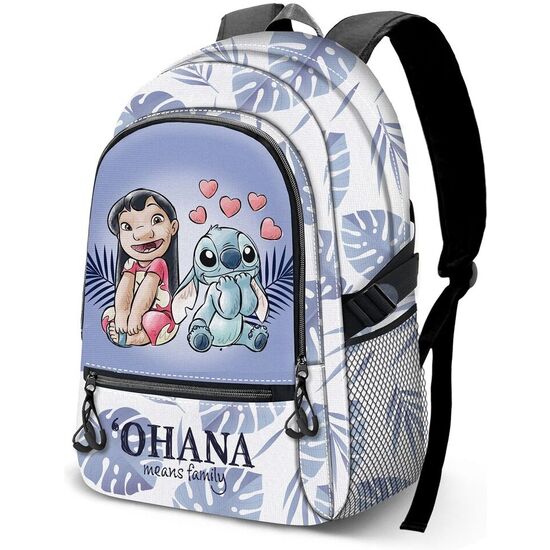 MOCHILA COUPLE STITCH DISNEY 44CM ADAPTABLE image 0