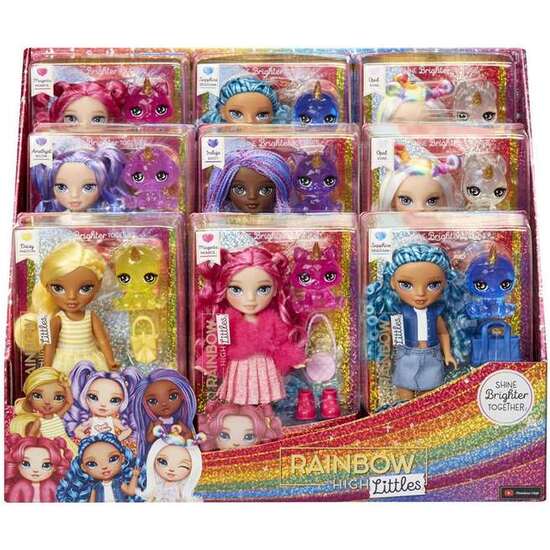 MUÑECA RAINBOW HIGH LITTLES DOLLS. CONOCE A LAS HERMANAS PEQUEÑAS DE TUS MUÑECAS FAVORITAS. 15 CM  - MODELOS SURTIDOS image 0