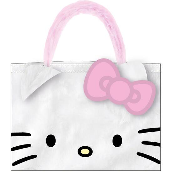 BOLSA SHOPPING PELUCHE HELLO KITTY image 0