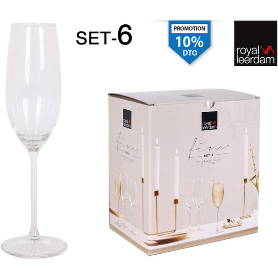 SET 6 CHAMPAGNE CUP 21CL  image 0