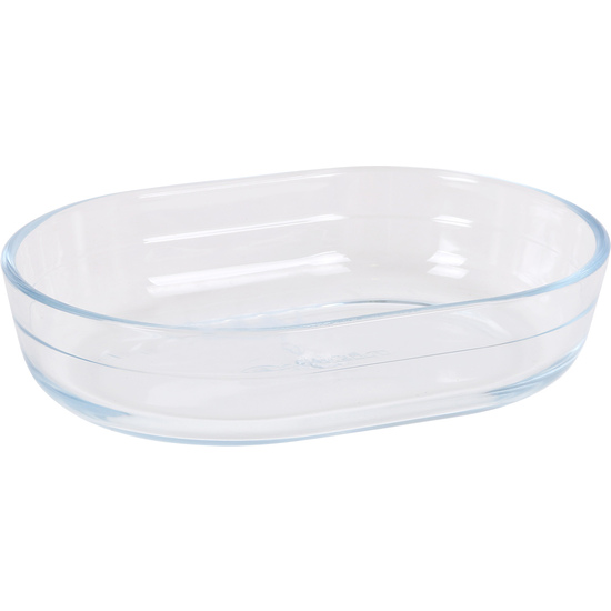 GLASS OVAL CAKE MOULD 19CM image 3