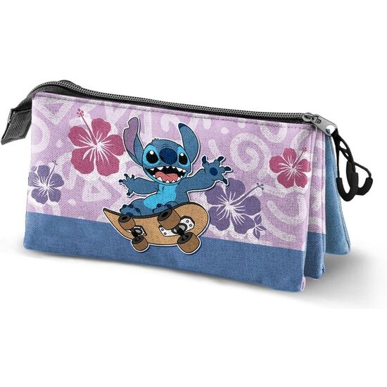 PORTATODO SKATE STITCH DISNEY TRIPLE image 0