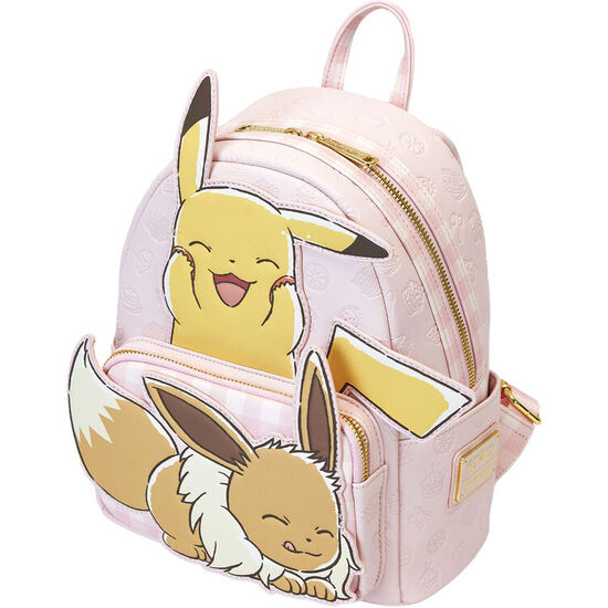 MOCHILA PIKACHU & EEVEE POKEMON LOUNGEFLY 26CM image 2