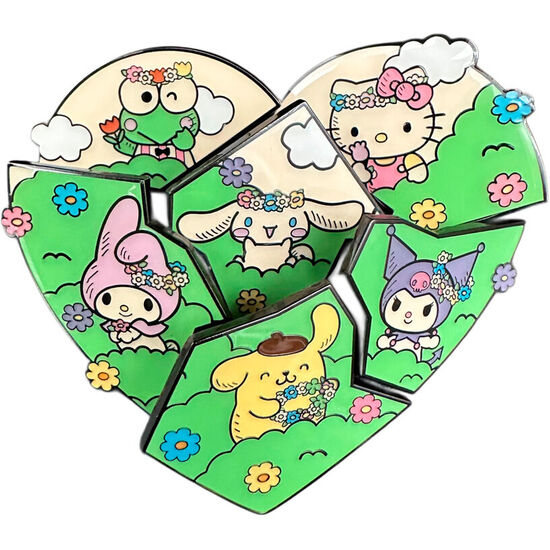 BLIND BOX MYSTERY ENAMEL PIN HELLO KITTY AND FRIENDS LOUNGEFLY SURTIDO image 3