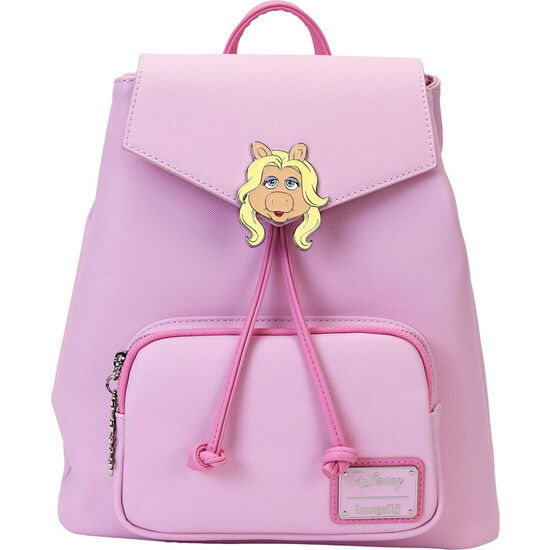 MOCHILA MISS PIGGY LOS TELEÃ±ECOS DISNEY LOUNGEFLY 28CM image 0