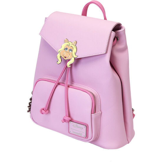 MOCHILA MISS PIGGY LOS TELEÃ±ECOS DISNEY LOUNGEFLY 28CM image 1