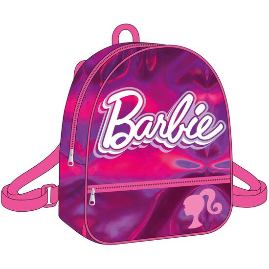 MOCHILA CASUAL IRIDISCENTE BARBIE image 0