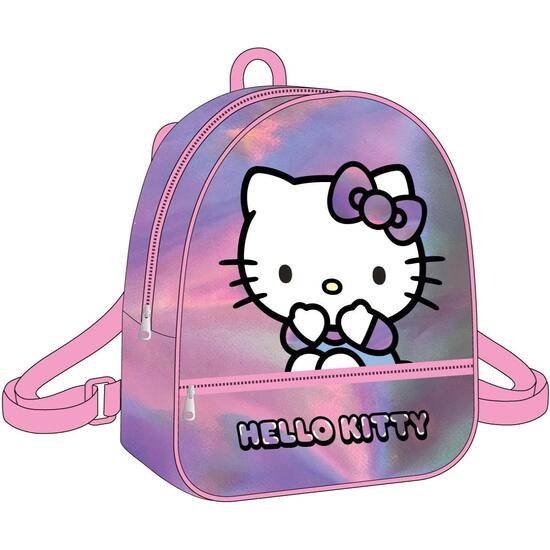 MOCHILA CASUAL IRIDISCENTE HELLO KITTY image 0