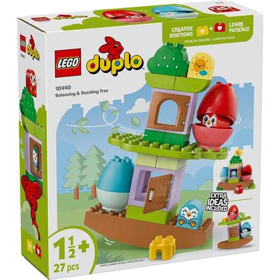 JUEGO DE CONSTRUCCION ÁRBOL EQUILIBRA Y APILA LEGO DUPLO. image 0