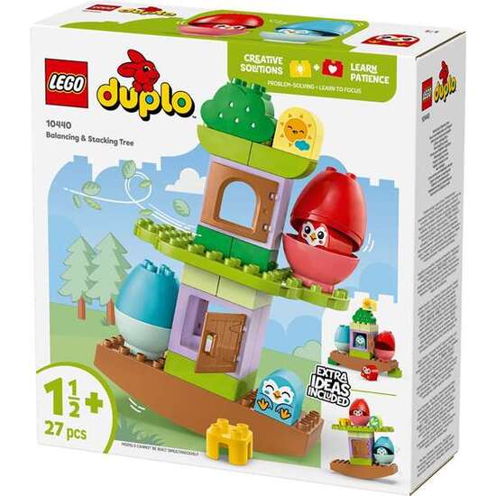JUEGO DE CONSTRUCCION ÁRBOL EQUILIBRA Y APILA LEGO DUPLO. image 1