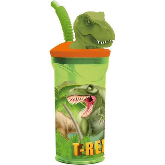 VASO FIGURITA 3D 360 ML DINOSAUR image 0