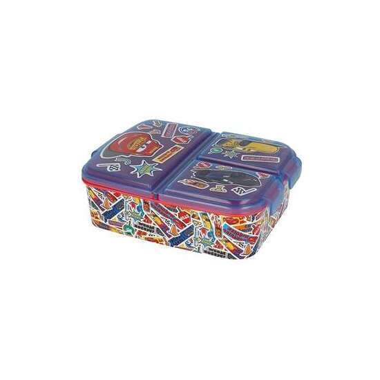 SANDWICHERA CON MULTIPLES COMPARTIMENTOS CARS STICKERS image 1