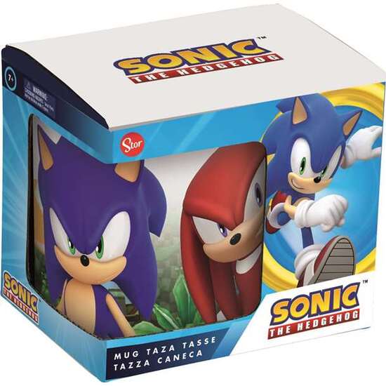 STOR TAZA CERAMICAL EN CAJA REGALO SONIC  325 M image 0