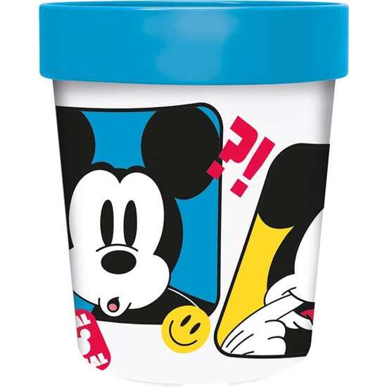 STOR VASO ANTIDESLIZANTE PREMIUM BICOLOR 260 ML. MICKEY MOUSE FUN-TASTIC image 0