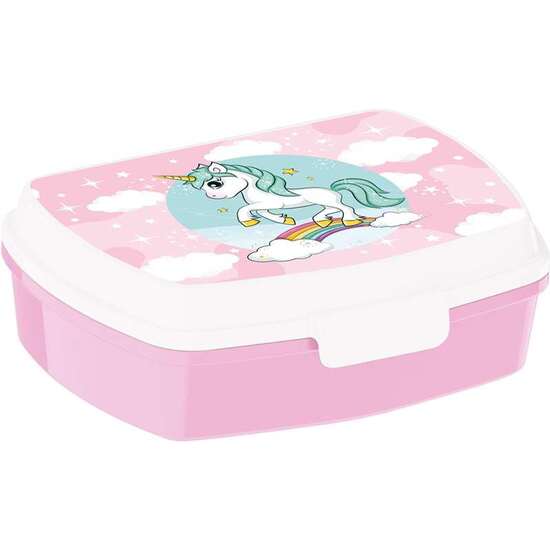 STOR SANDWICHERA RECTANGULAR UNICORN RAINBOW image 1