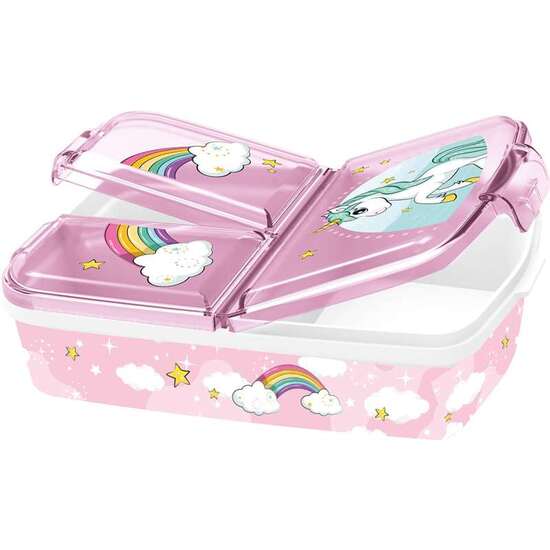 SANDWICHERA MULTIPLE UNICORN RAINBOW 18X13.50X6 CM image 0