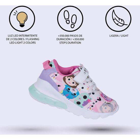 DEPORTIVA SUELA LIGERA EVA CON LUCES GABBY´S DOLLHOUSE image 2