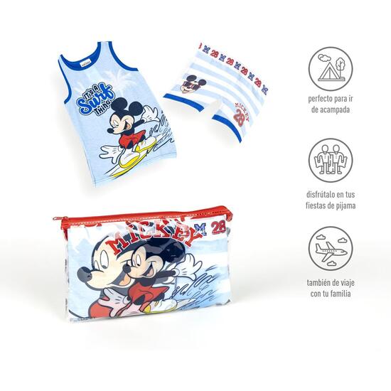 PIJAMA TIRANTES SINGLE JERSEY NECESER MICKEY image 5