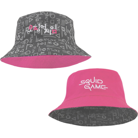 GORRO REVERSIBLE 100% ALGODÓN EL JUEGO DEL CALAMAR image 0