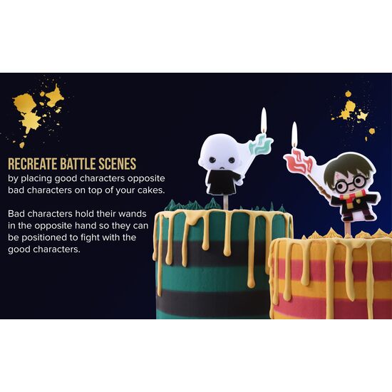 VELA DE CUMPLEAÑOS PERSONAJE RUBEUS HAGRID 10 CM image 3