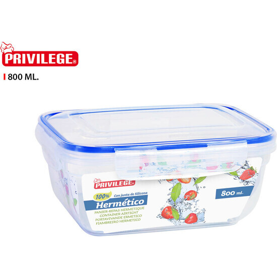 800ML LUNCH BOX HERMETIC SEAL PRIVILEGE image 0