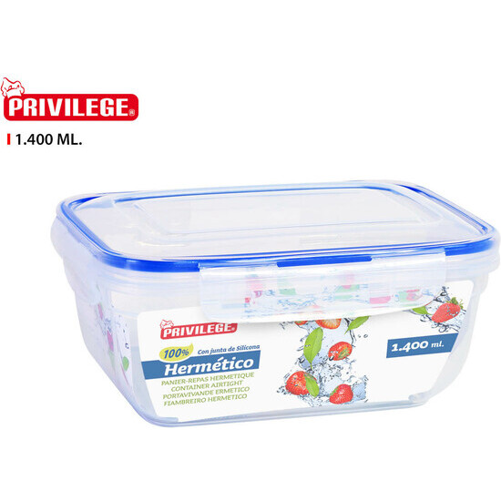 1400ML LUNCH BOX HERMETIC SEAL PRIVILEGE image 0