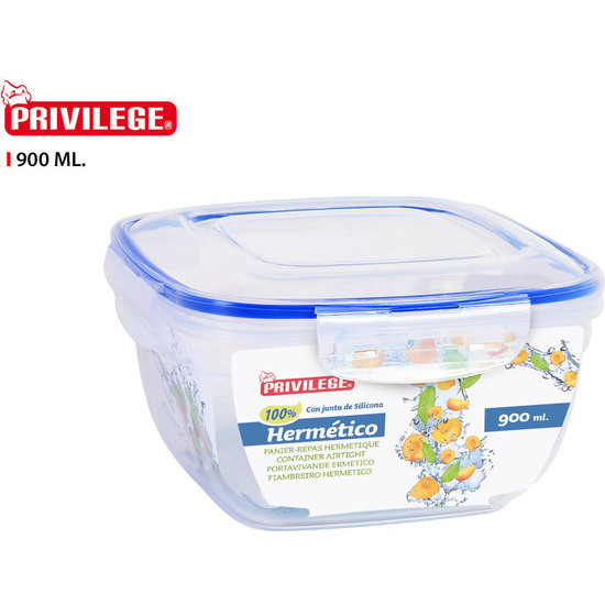 900ML LUNCH BOX HERMETIC SEAL PRIVILEGE image 0