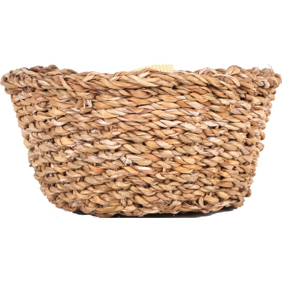 CONICAL SEAGRASS BASKET Ш26X11CM  image 1