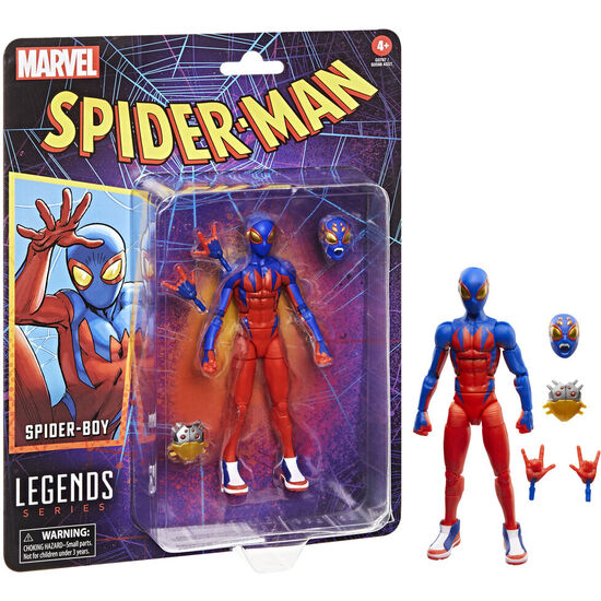 FIGURA SPIDER-BOY SPIDER-MAN MARVEL 15CM image 0