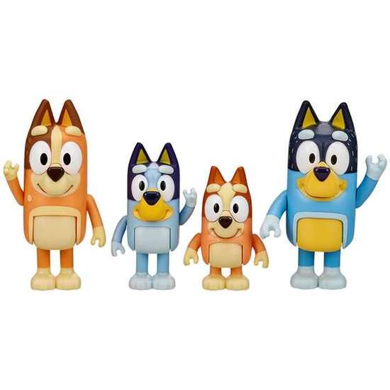 FIGURA BLUEY PACK DE 4 FIGURAS CON DIFERENTEES TEMAS. 6 CM - MODELOS SURTIDOS image 4